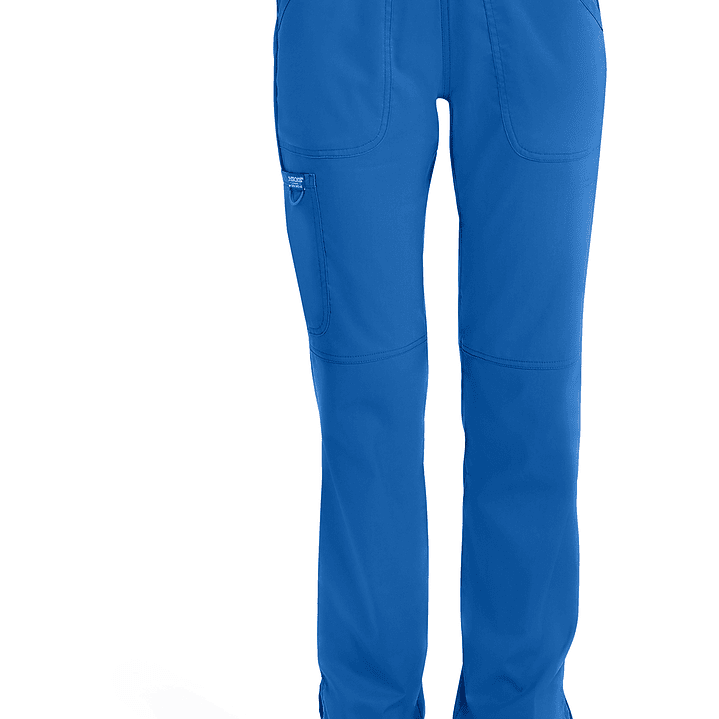 Pantalón Mujer de Tiro Medio y Pierna Recta WW110 6