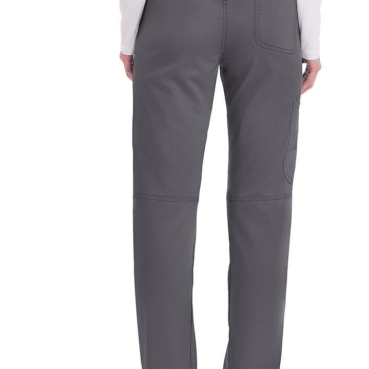 Pantalón Mujer de Tiro Medio y Pierna Recta WW110 10