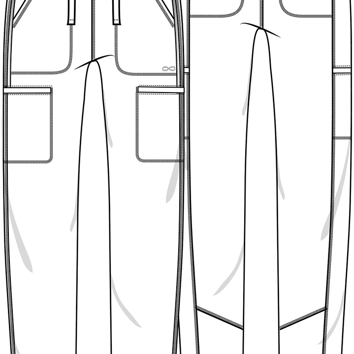 Pantalón Mujer de Tiro Medio Jogger CK080A 22