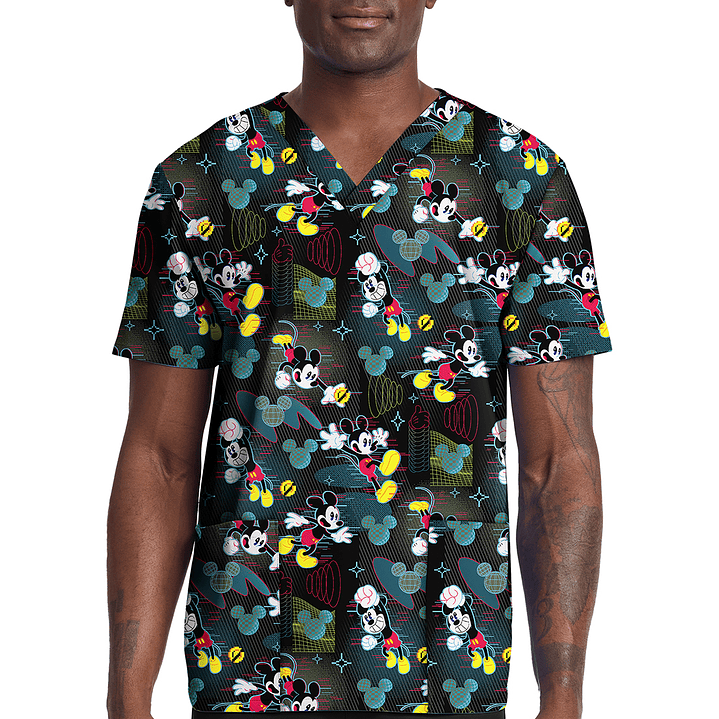 Top Diseño Hombre con Cuello en V TF788 1