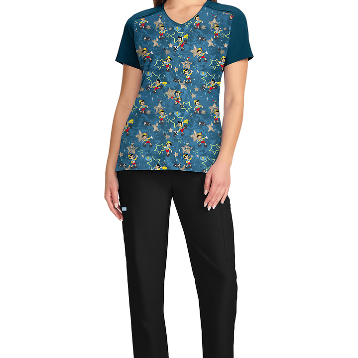 Top Diseño Mujer con Cuello en V TF639 2