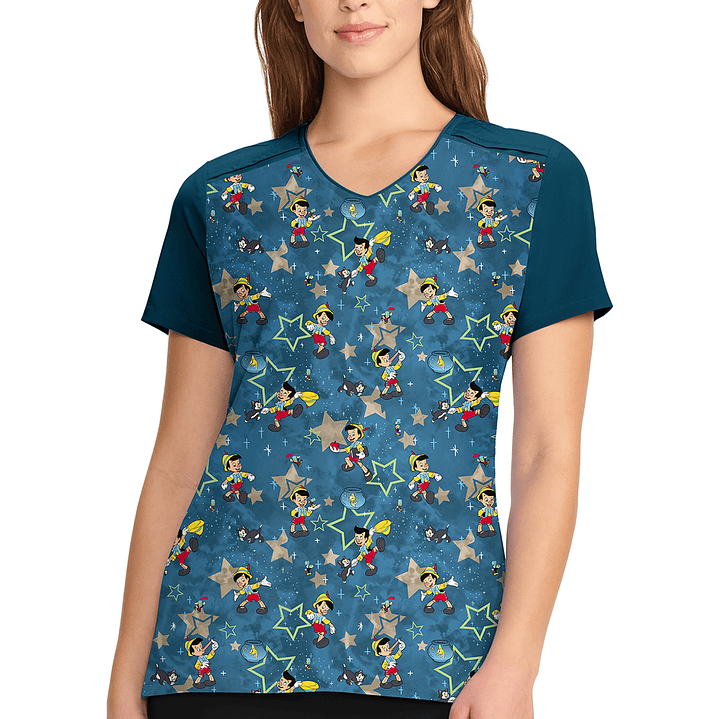 Top Diseño Mujer con Cuello en V TF639 1