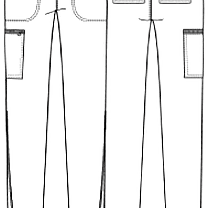 Pantalón Mujer de Tiro Medio con Cordón Ajustable CKA184 17