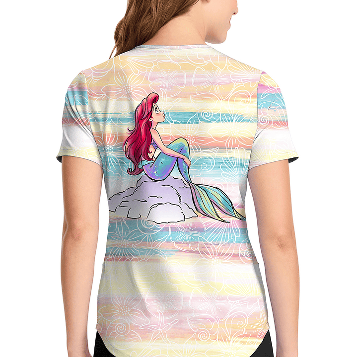 Top Diseño Mujer Con Cuello en V TF737 13