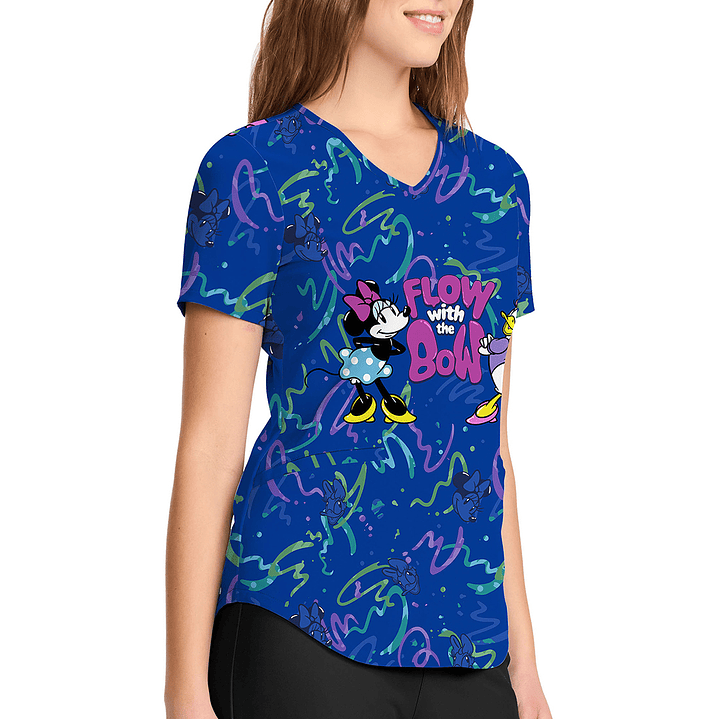 Top Diseño Mujer Con Cuello en V TF737 5