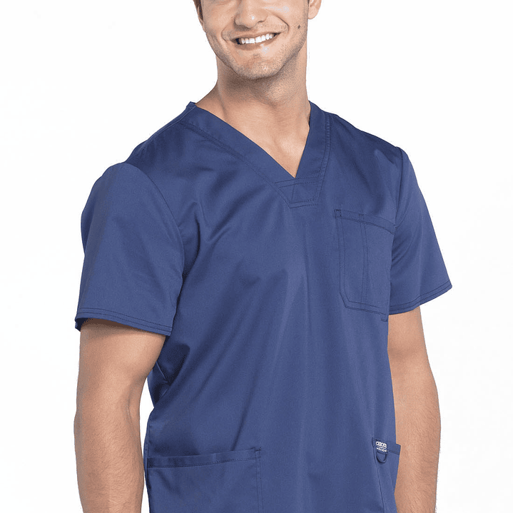 Top Hombre con Cuello en V WW670 6