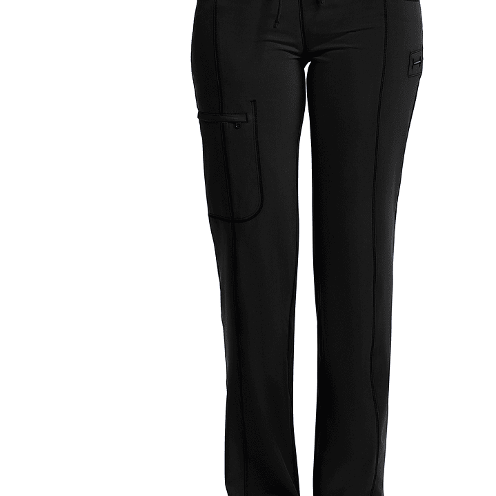 Pantalón Mujer de Pierna Recta con Cordón Ajustable 1123AT 1