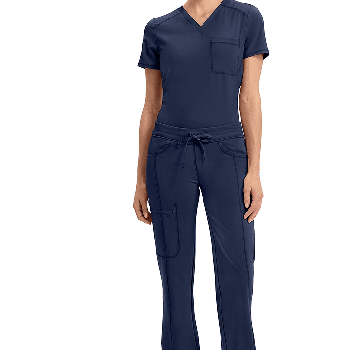 Pantalón Mujer de Pierna Recta con Cordón Ajustable 1123AT 6