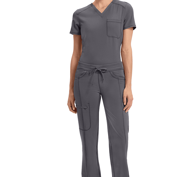 Pantalón Mujer de Pierna Recta con Cordón Ajustable 1123AT 14