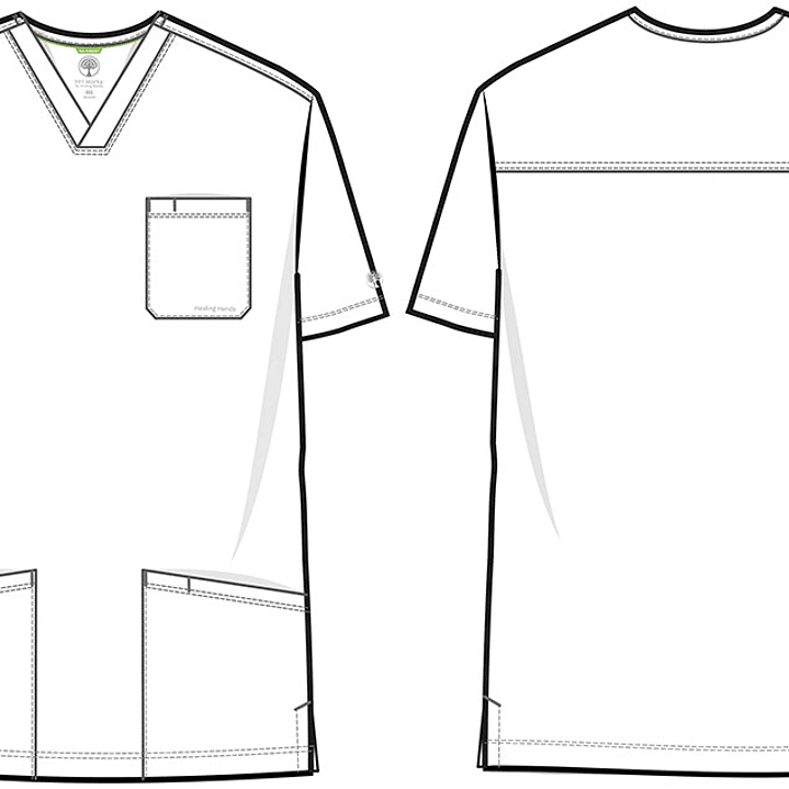 Top Hombre con Cuello en V HH2590 30