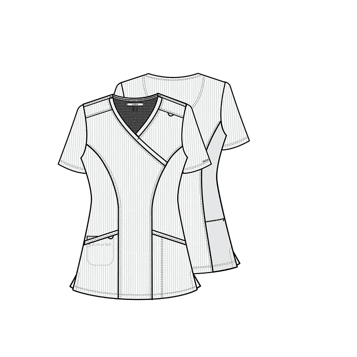 Top Mujer Elle Cuello en V EL620 8