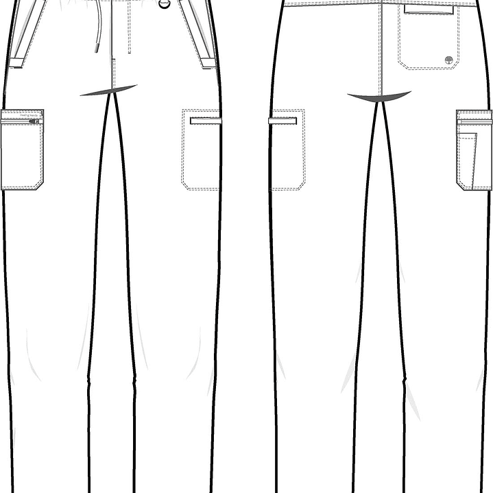 Pantalón Hombre Cargo Elasticado HH9300 17