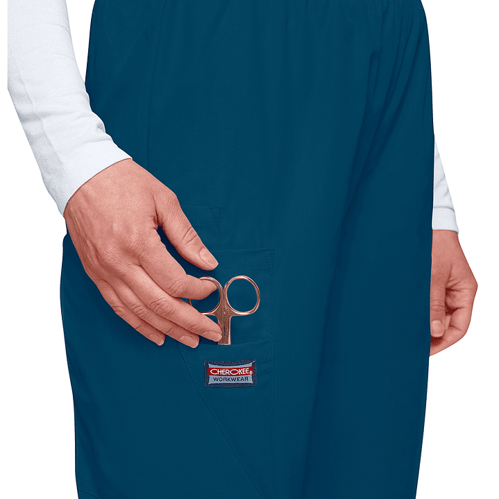 Pantalón Mujer Cargo Elasticado de Tiro Natural 4200 30