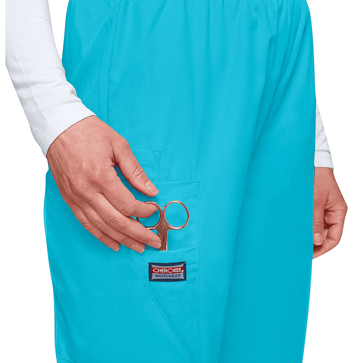 Pantalón Mujer Cargo Elasticado de Tiro Natural 4200 34