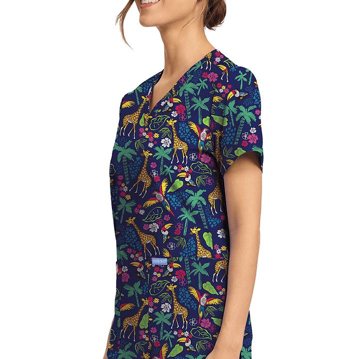 Top Diseño Mujer con Cuello en V CK856 47