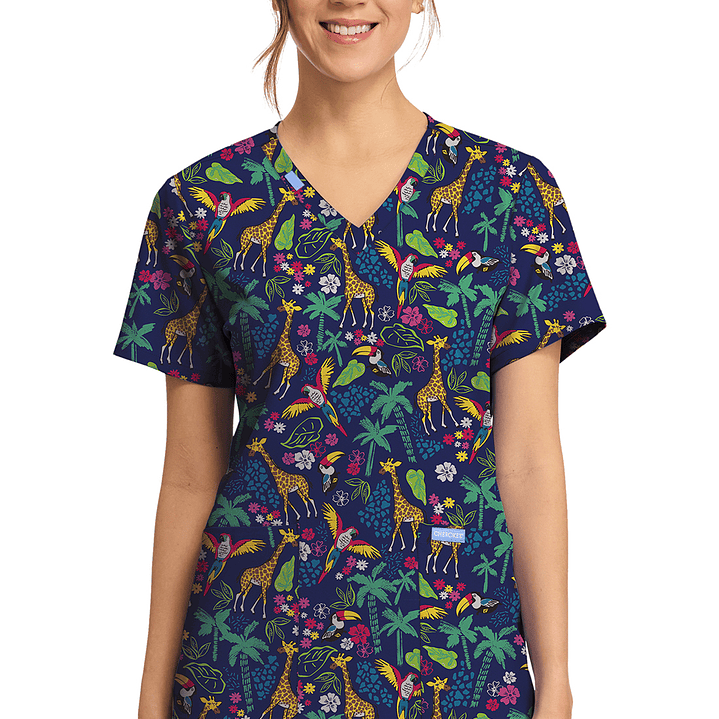 Top Diseño Mujer con Cuello en V CK856 46