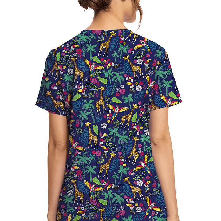 Top Diseño Mujer con Cuello en V CK856 48