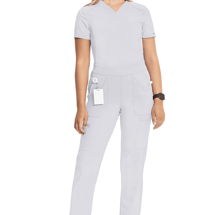 Pantalón Mujer de Tiro Medio Elasticado CK065A 34