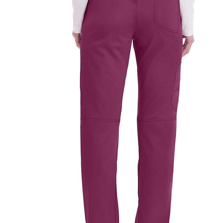 Pantalón Mujer de Tiro Medio y Pierna Recta WW110 20