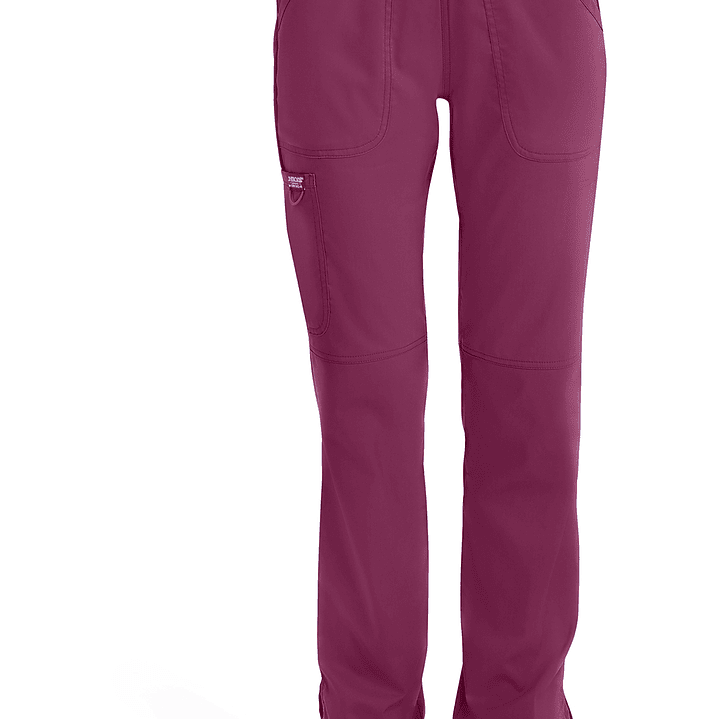 Pantalón Mujer de Tiro Medio y Pierna Recta WW110 19