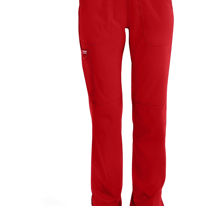 Pantalón Mujer de Tiro Medio y Pierna Recta WW110 16