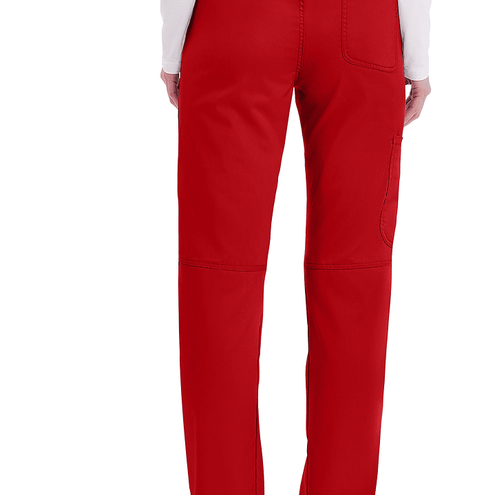 Pantalón Mujer de Tiro Medio y Pierna Recta WW110 18