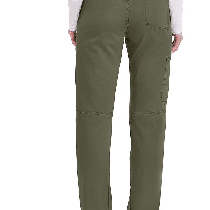 Pantalón Mujer de Tiro Medio y Pierna Recta WW110 23