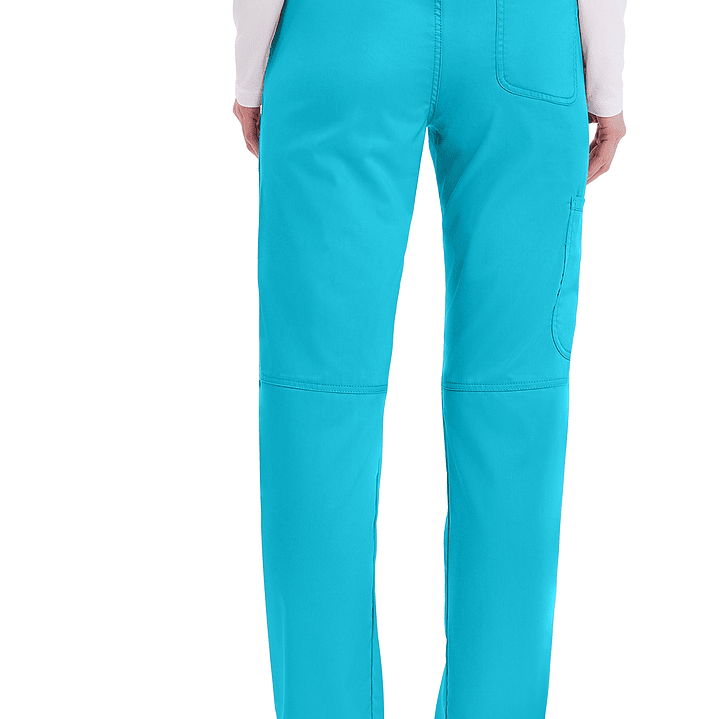 Pantalón Mujer de Tiro Medio y Pierna Recta WW110 26