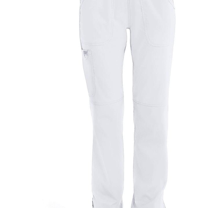 Pantalón Mujer de Tiro Medio y Pierna Recta WW110 30