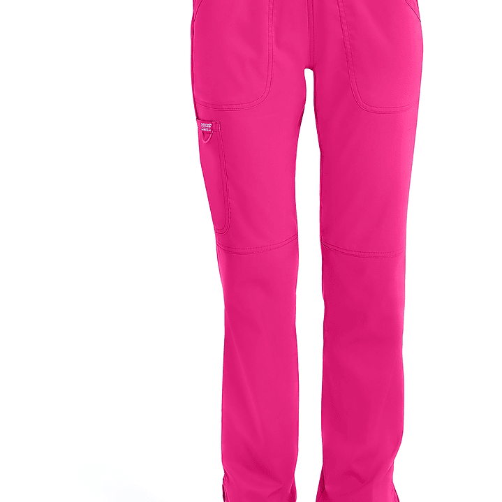 Pantalón Mujer de Tiro Medio y Pierna Recta WW110 36