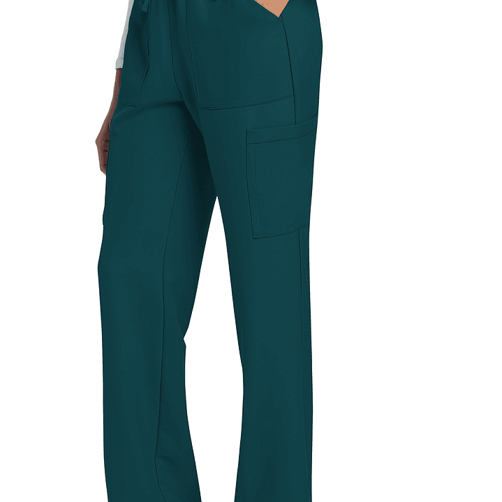 Pantalón Mujer Cargo de Tiro Medio con Cordón Ajustable CK272A 32
