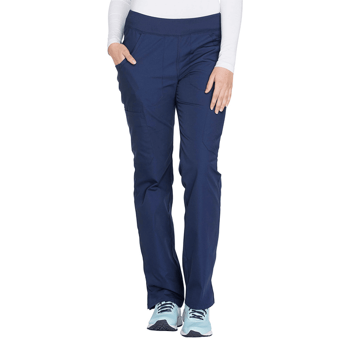 Pantalón Mujer Cargo de Tiro Medio Elasticado WW210 1