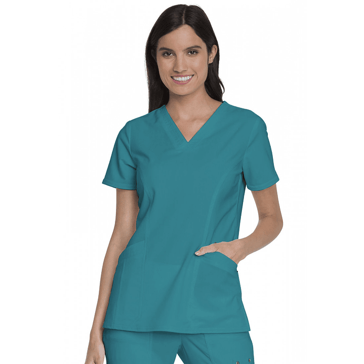 Top Mujer Dickies con Cuello en V DK755 7