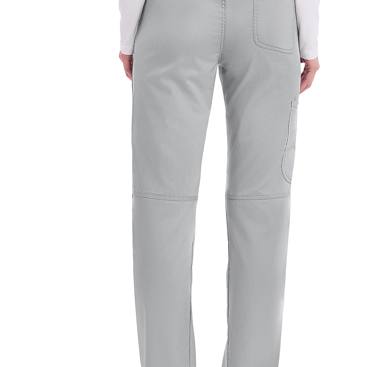 Pantalón Mujer de Tiro Medio y Pierna Recta WW110 40