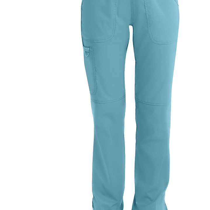 Pantalón Mujer de Tiro Medio y Pierna Recta WW110 41