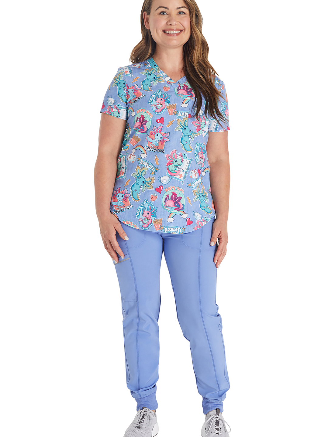 Top Diseño Mujer con Cuello en V CK664 2