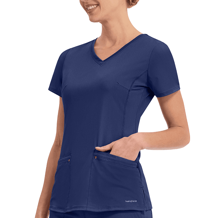 Top Mujer con Cuello en V HH2245 2