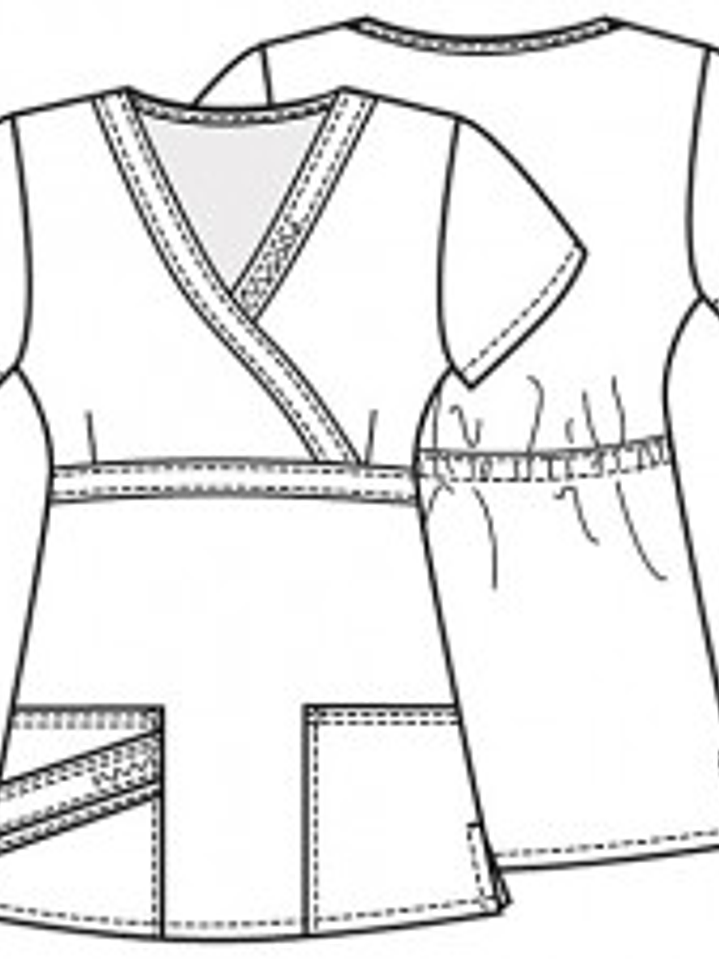 Top mujer con Diseño Cruzado 1841 2