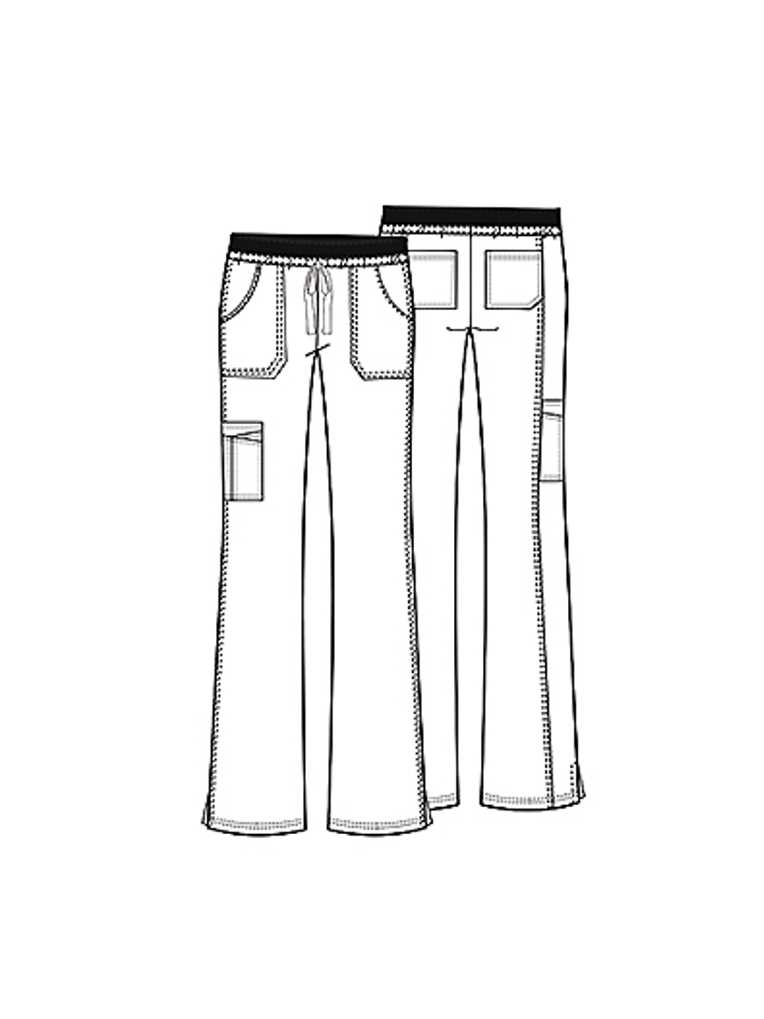 Pantalon Mujer con Cordon Ajustable 24001 2