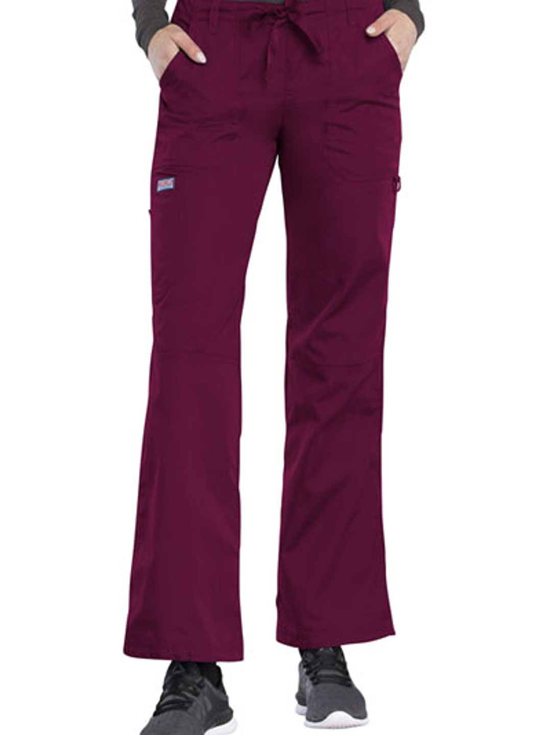 Pantalón Mujer de Tiro Medio y Pierna Recta Con Cordon Ajustable 4020 1