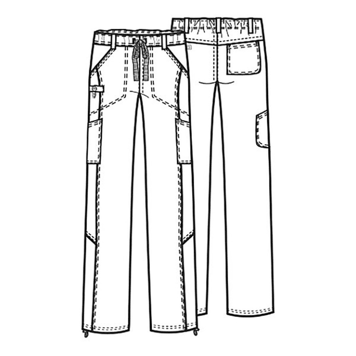 Pantalón De Mujer Code Happy de Tiro Medio con Cordon Elástico 46000a 4