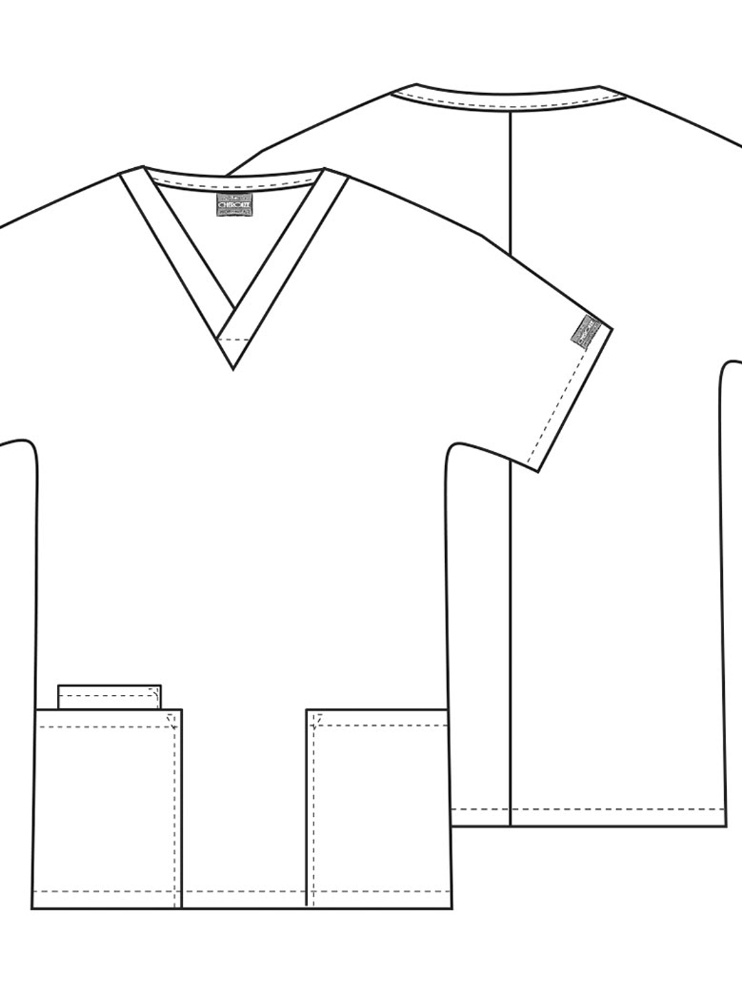 Top Mujer con Cuello en V 4700 13