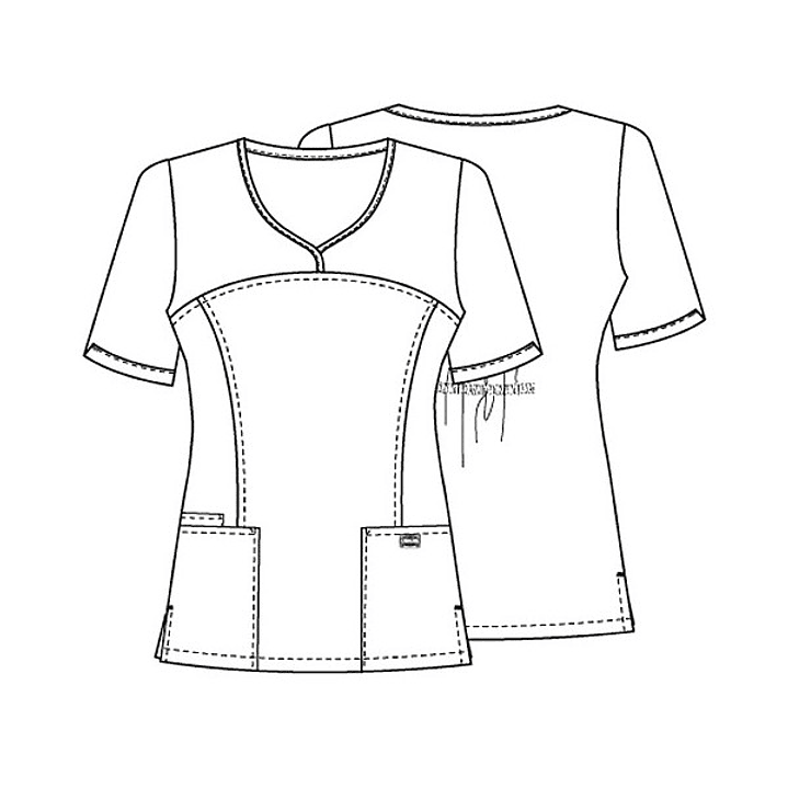 Top Mujer con Cuello en V 4746 3