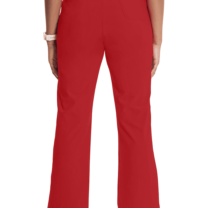 Pantalón Mujer de Pierna Recta con Cordón Ajustable 1123A 32