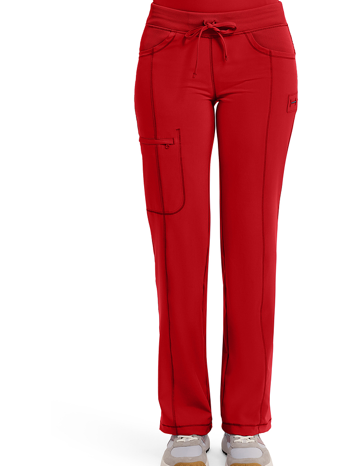 Pantalón Mujer de Pierna Recta con Cordón Ajustable 1123A 29