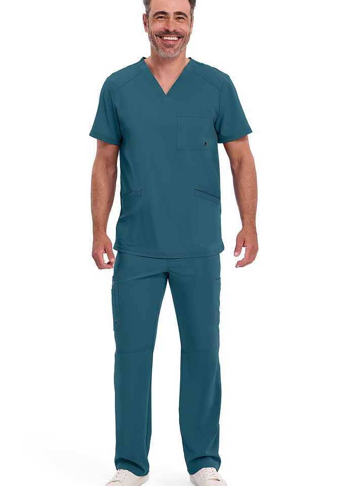 Top Hombre  Infinity con Cuello en V CK900A 26