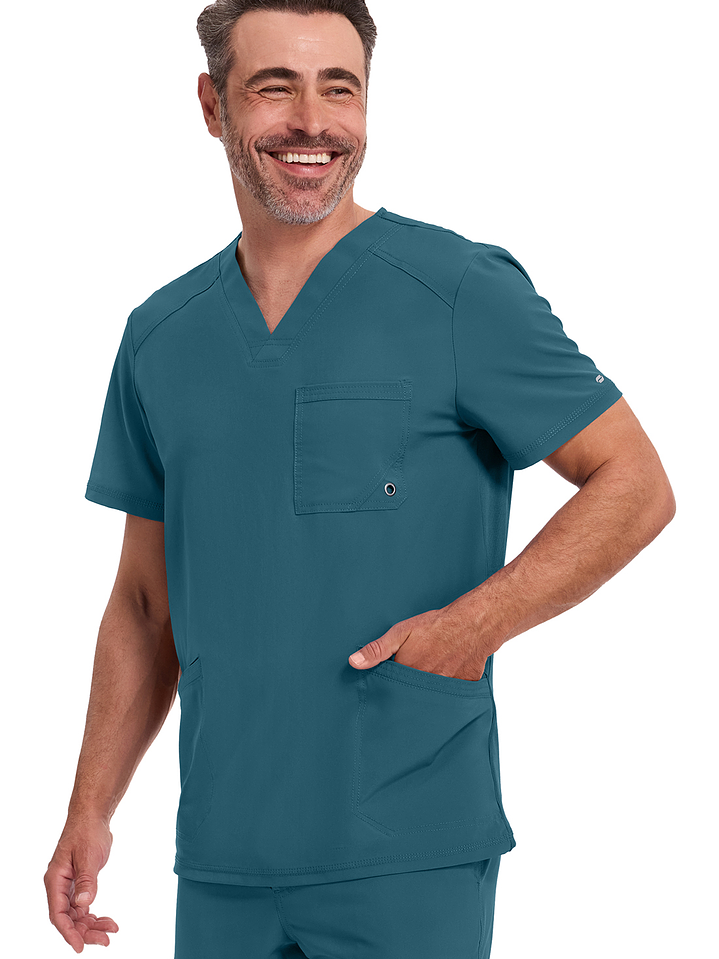 Top Hombre  Infinity con Cuello en V CK900A 27