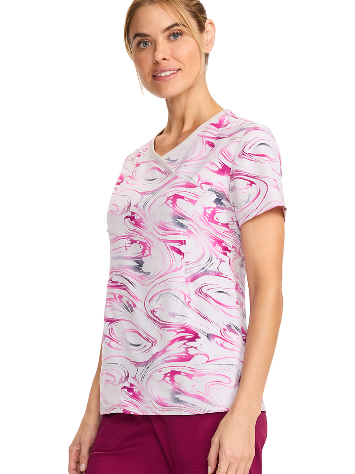 Top Diseño Mujer con Cuello Cruzado CK608 3