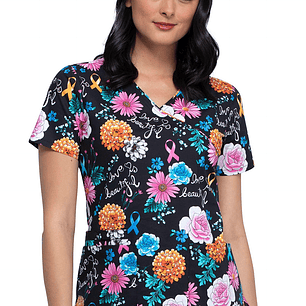 Top Diseño Mujer con Cuello en V CK614