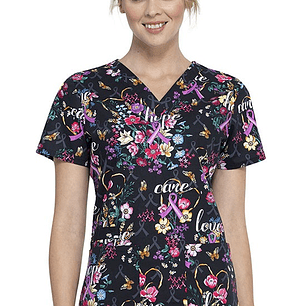 Top Diseño Mujer con Cuello en V CK616